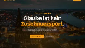 Church Köln Website Screenshot
