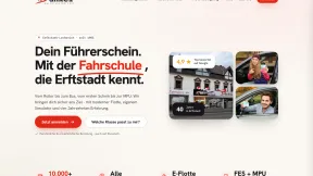 Fahrschule G. Dunkel Website Screenshot